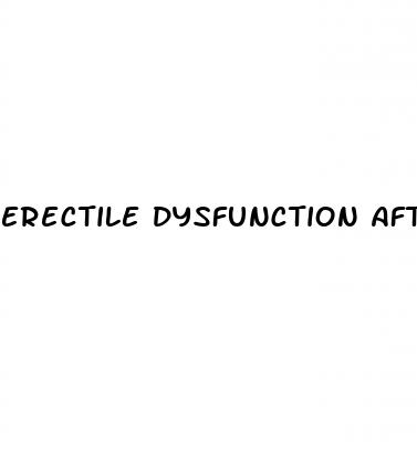 erectile dysfunction after laminectomy