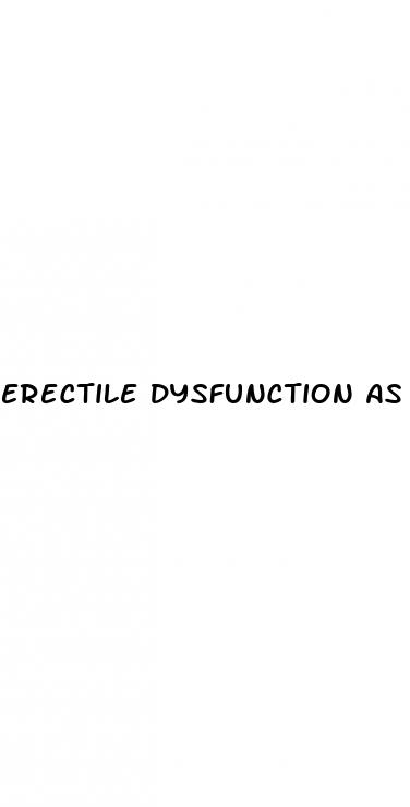 erectile dysfunction as a cardiovascular impairment