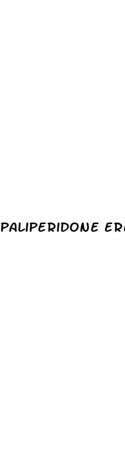 paliperidone erectile dysfunction