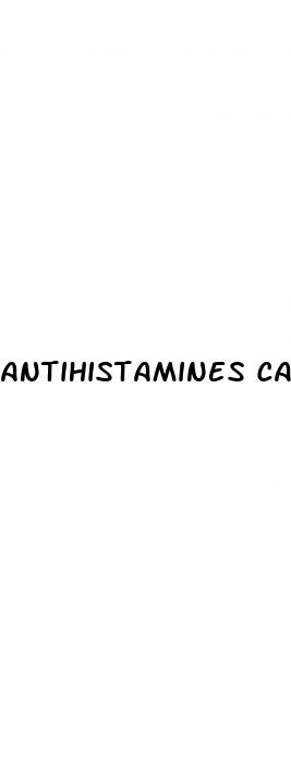 antihistamines cause erectile dysfunction