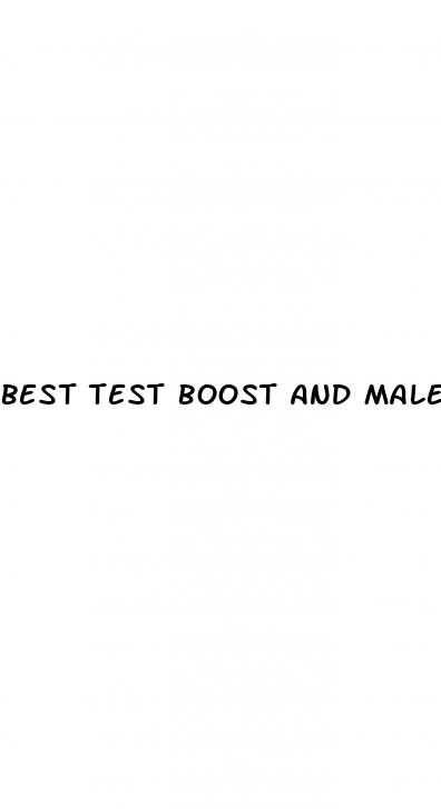 best test boost and male enhancement period