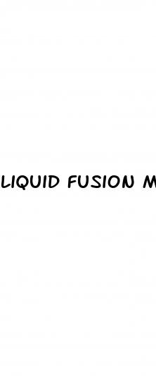 liquid fusion male enhancement shooter