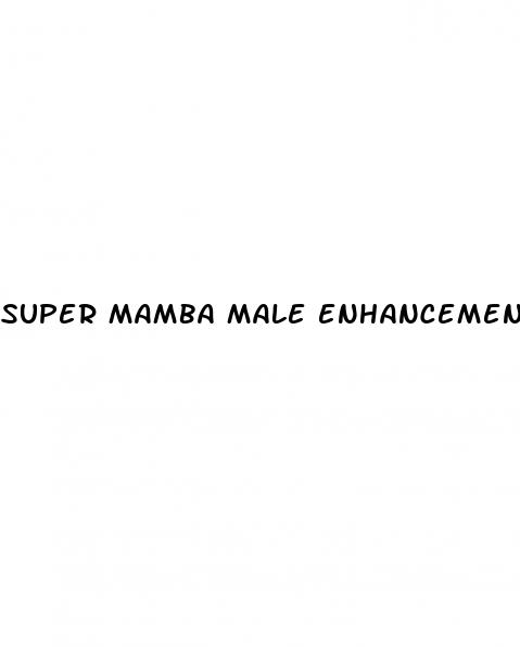 super mamba male enhancement pill review