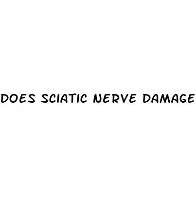 does sciatic nerve damage cause erectile dysfunction