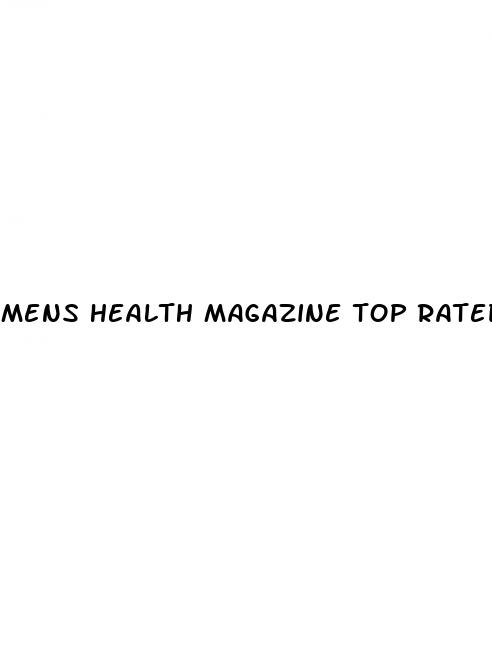 mens health magazine top rated male enhancement