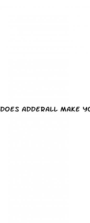 does adderall make you erectile dysfunction