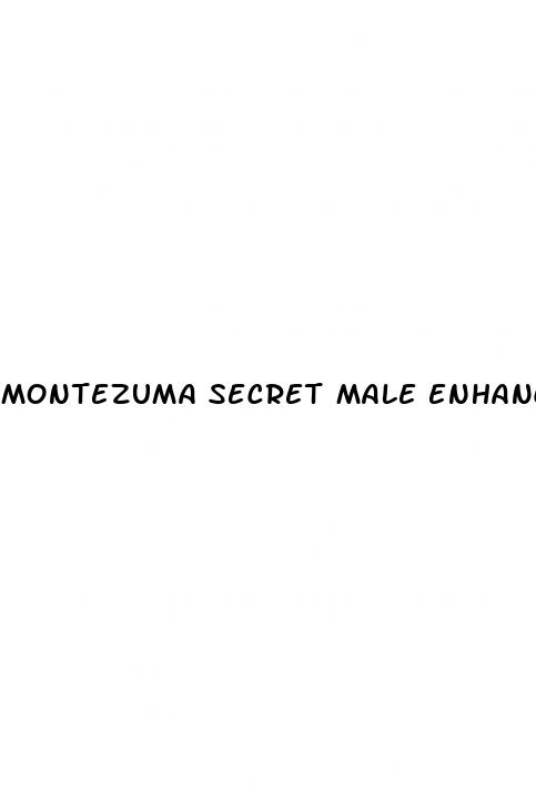 montezuma secret male enhancement pills