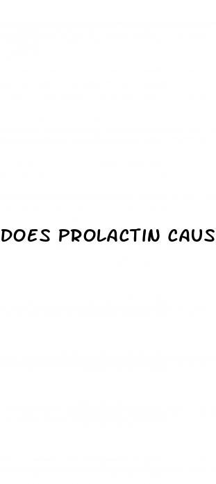 does prolactin cause erectile dysfunction