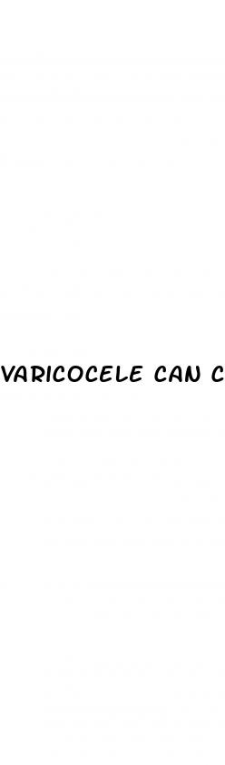 varicocele can cause erectile dysfunction