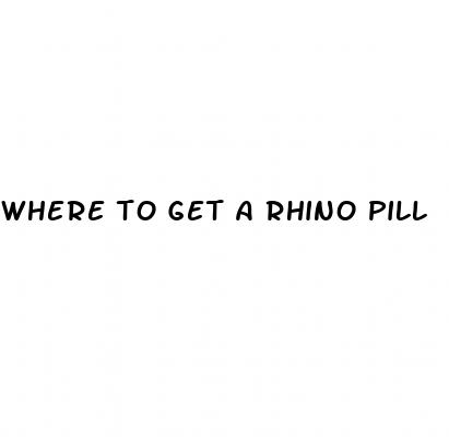 where to get a rhino pill