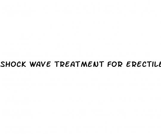 shock wave treatment for erectile dysfunction in india