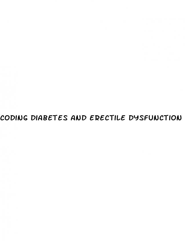 coding diabetes and erectile dysfunction