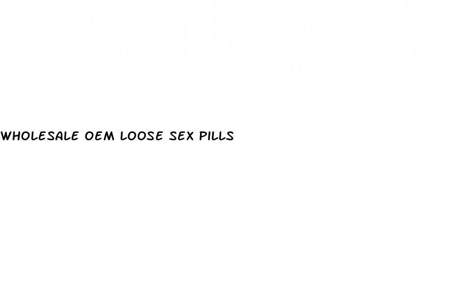 wholesale oem loose sex pills