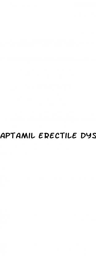 aptamil erectile dysfunction