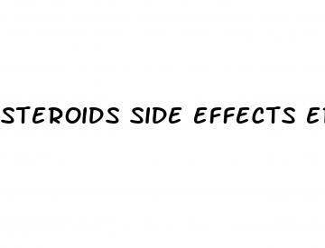 steroids side effects erectile dysfunction