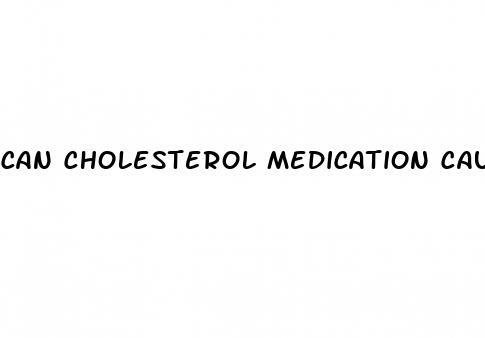 can cholesterol medication cause erectile dysfunction