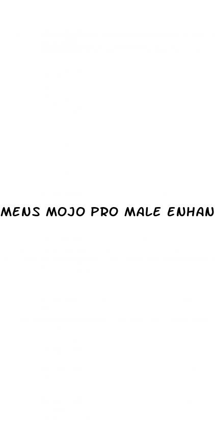 mens mojo pro male enhancement