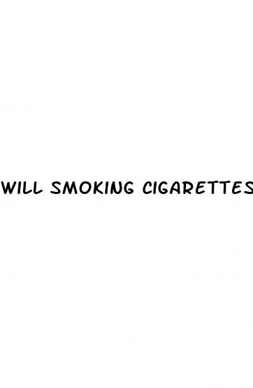 will smoking cigarettes cause erectile dysfunction