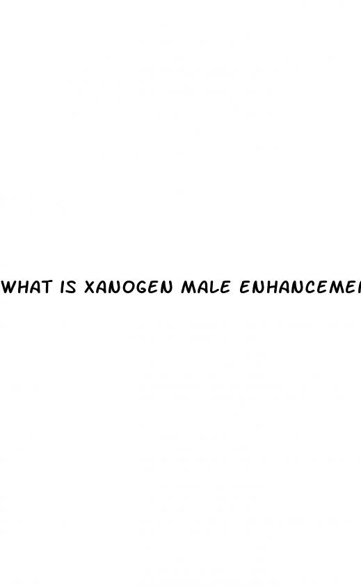 what is xanogen male enhancement