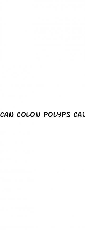 can colon polyps cause erectile dysfunction