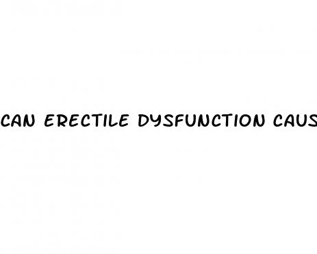 can erectile dysfunction cause pain