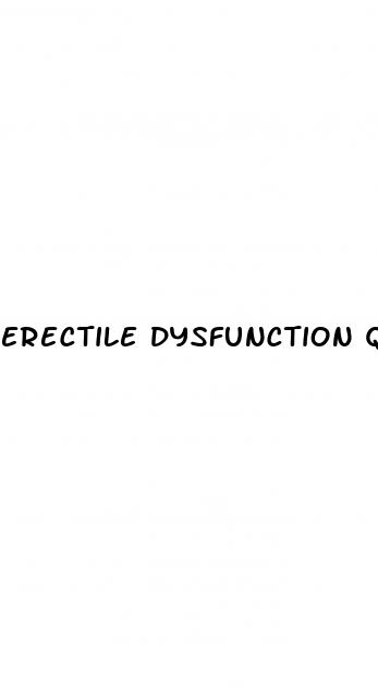 erectile dysfunction quora