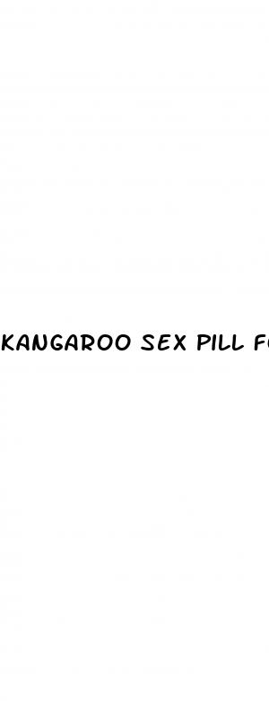 kangaroo sex pill for men