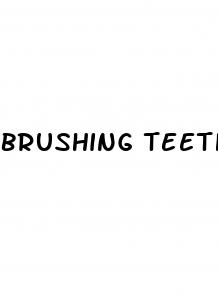 brushing teeth twice a day erectile dysfunction