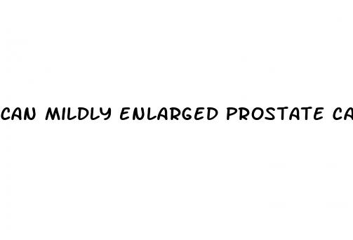 can mildly enlarged prostate cause erectile dysfunction