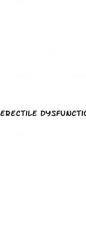 erectile dysfunction and vascular