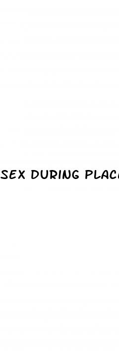 sex during placebo pills