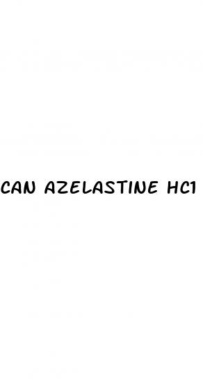 can azelastine hc1 cause erectile dysfunction