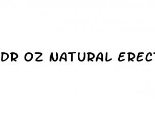 dr oz natural erectile dysfunction