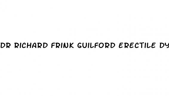 dr richard frink guilford erectile dysfunction