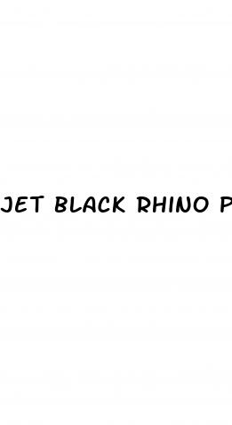 jet black rhino pills