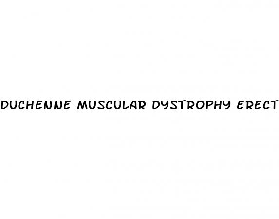 duchenne muscular dystrophy erectile dysfunction