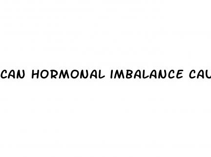 can hormonal imbalance cause erectile dysfunction