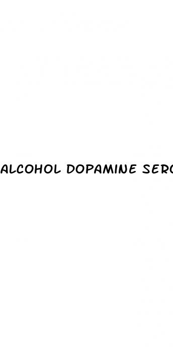 alcohol dopamine serotonin erectile dysfunction