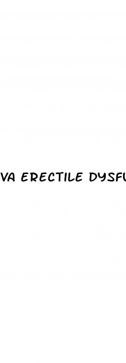 va erectile dysfunction secondary