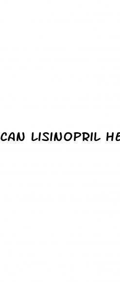 can lisinopril help erectile dysfunction