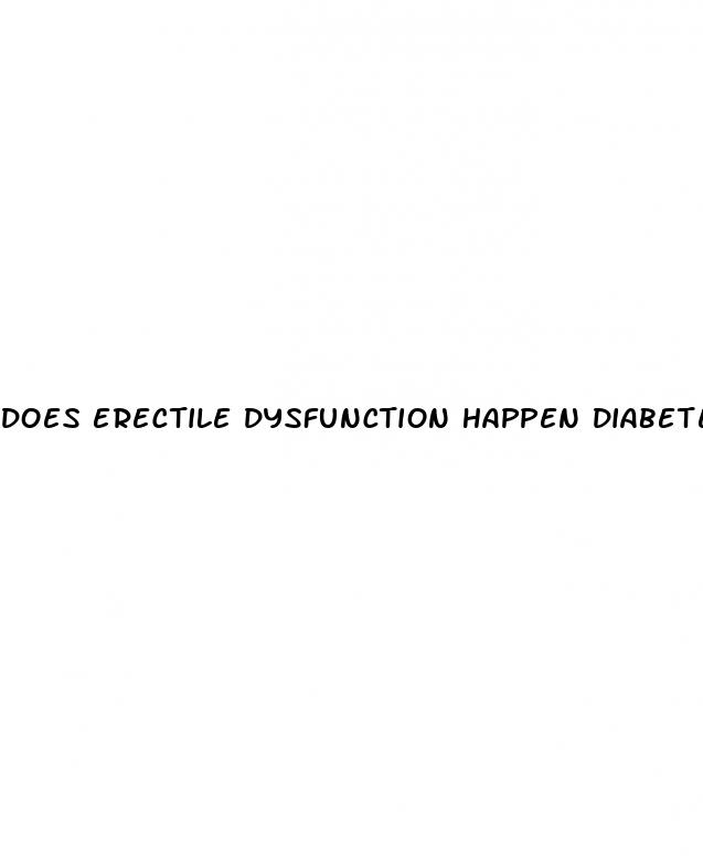 does erectile dysfunction happen diabetes cause