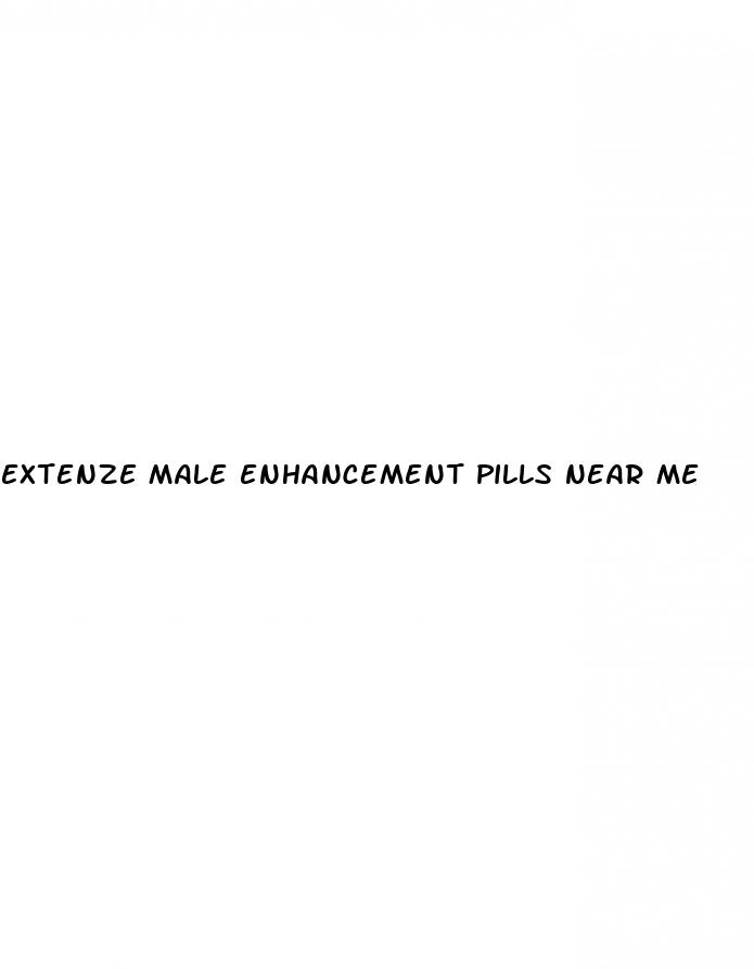 extenze male enhancement pills near me