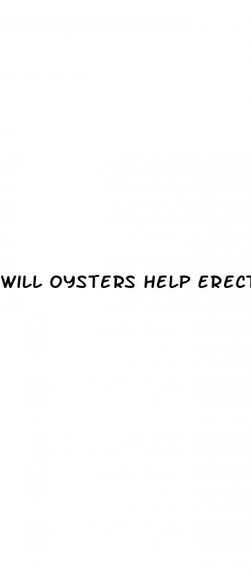 will oysters help erectile dysfunction