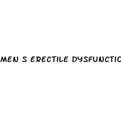 men s erectile dysfunction supplements