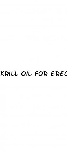 krill oil for erectile dysfunction