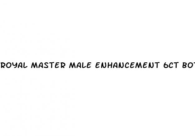 royal master male enhancement 6ct bottle