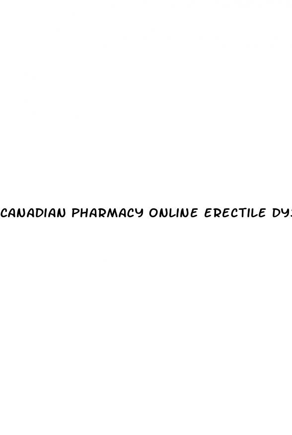 canadian pharmacy online erectile dysfunction