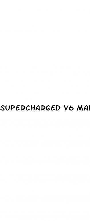 supercharged v6 male enhancement