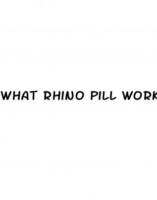 what rhino pill works best