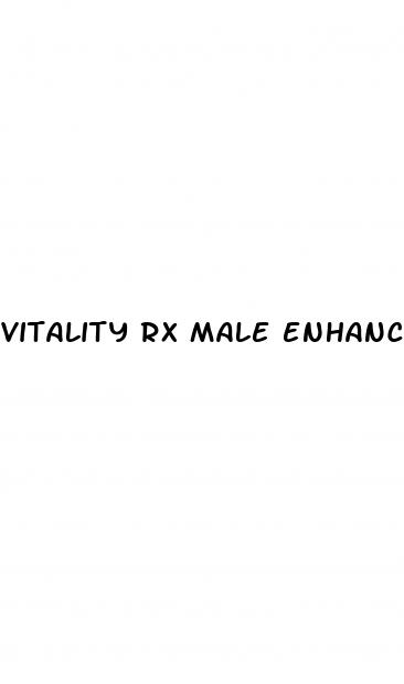 vitality rx male enhancement how long till it works